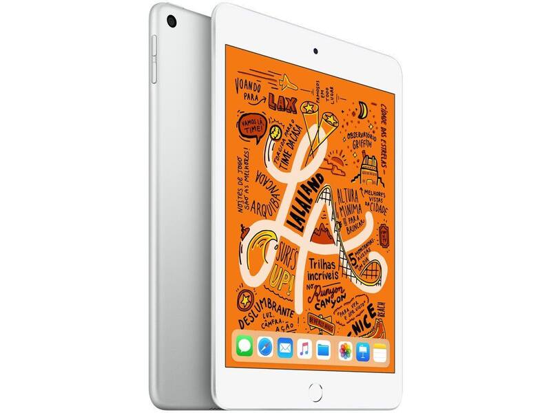 iPad Mini 7,9” 5ª Geração Apple Wi-Fi 64GB - Prateado - Magazine